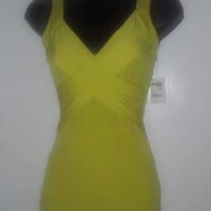 Charlotte Russe Lime Green Mini Dress Size S 3/$30